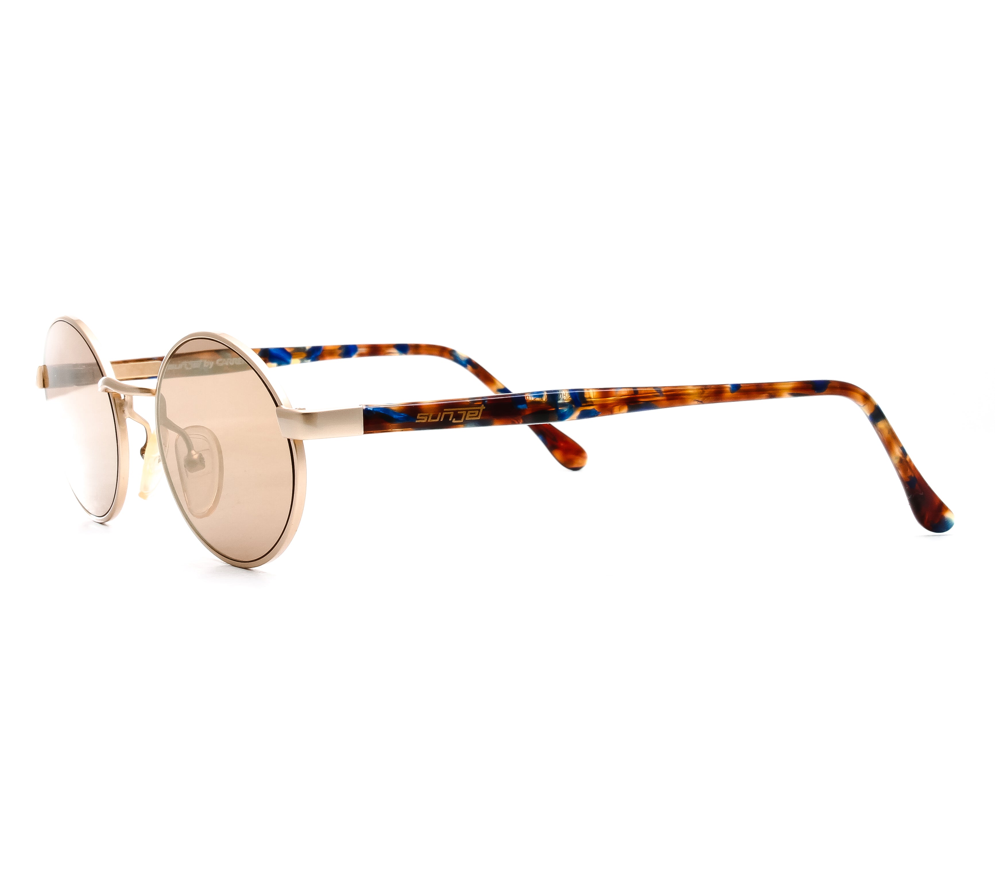 Carrera 4329 (Solid Brown Flash Gold Flat Lens) Side