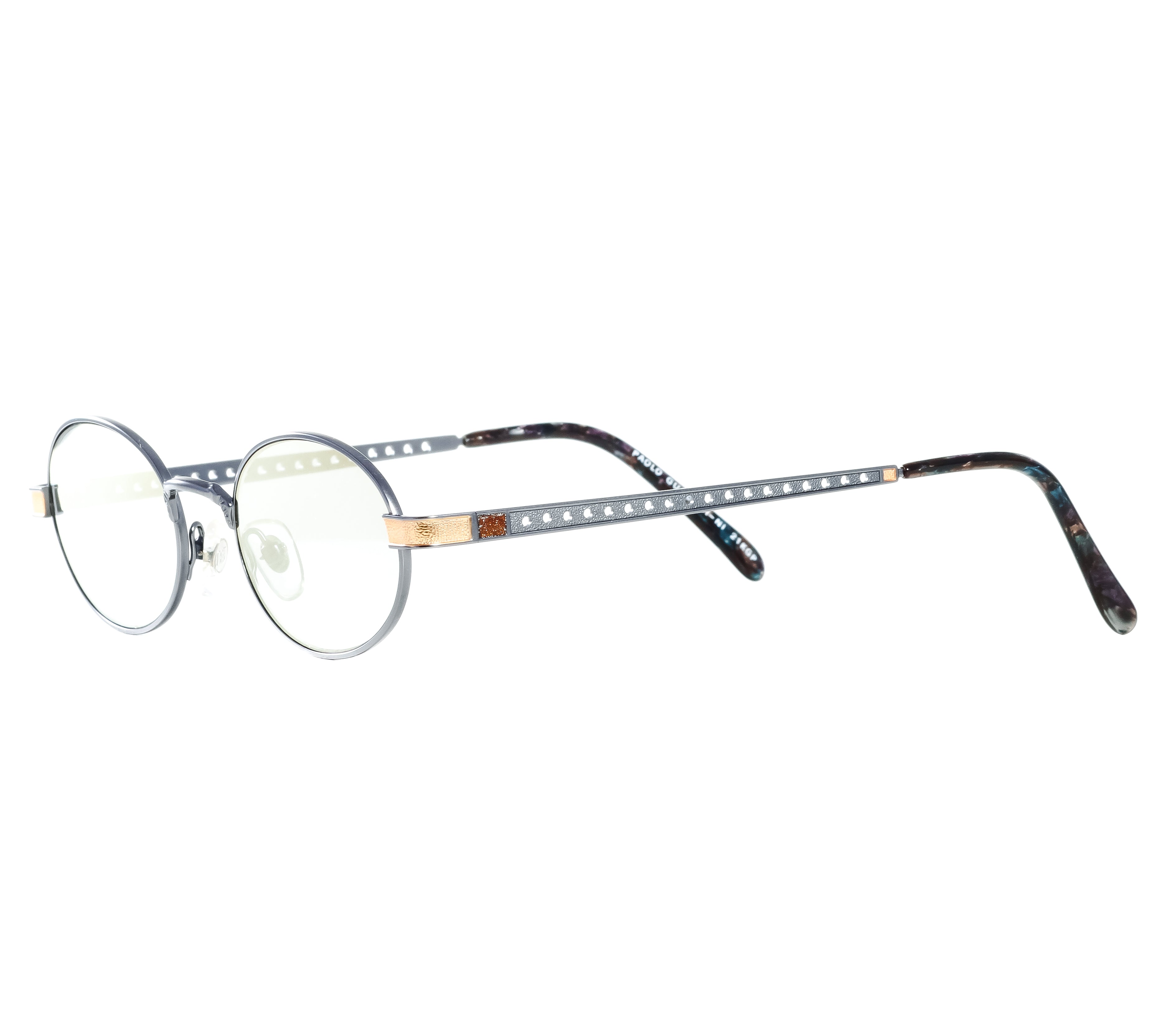 Paolo Gucci 7451 (Light Navy Gradient Flash Gold) Side