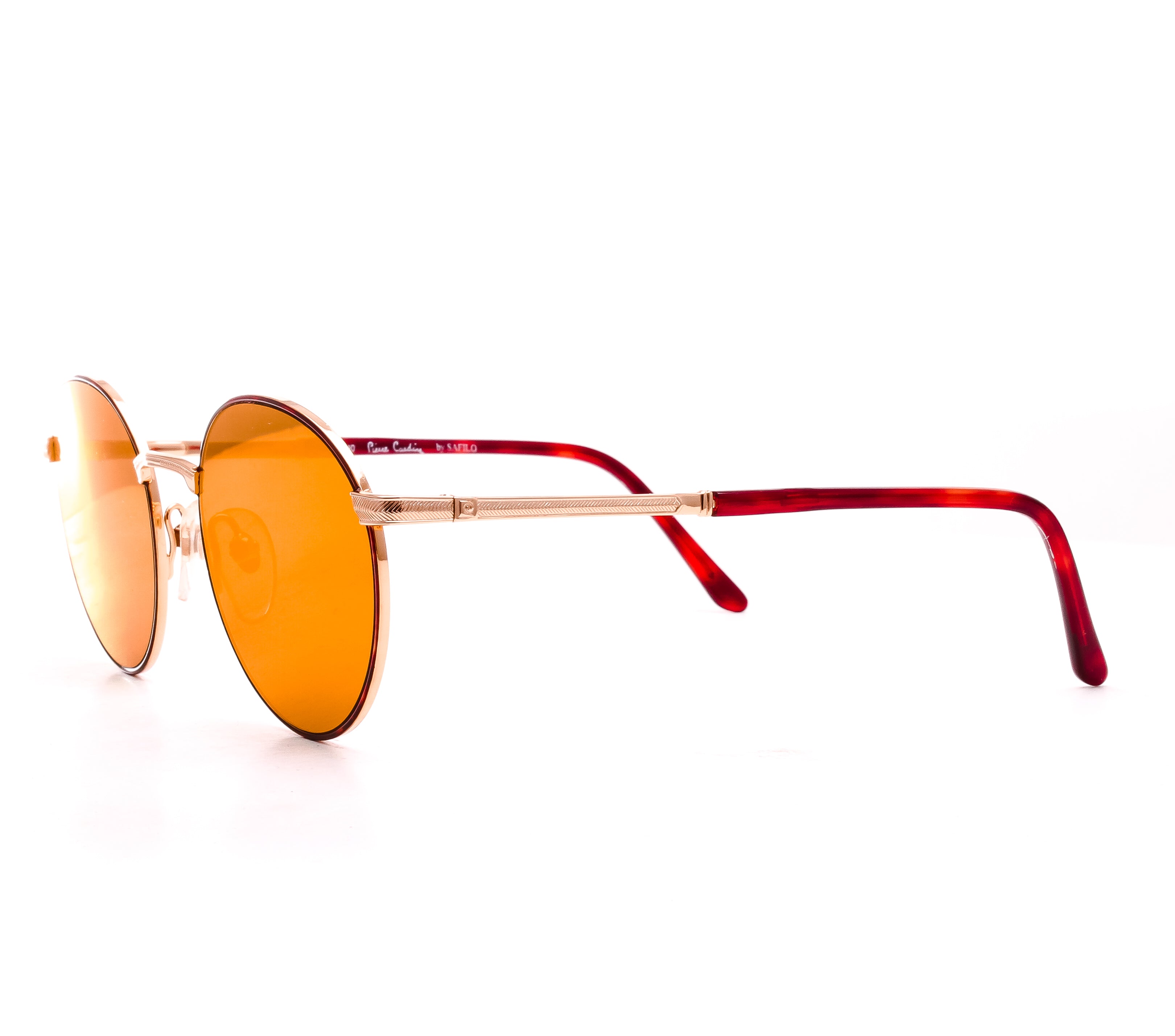 Pierre Cardin 6549 ( Black Orange Mirror Flat Lens )