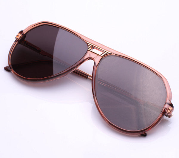 Vintage Frames De Niro Black Zero Base Curve Lenses