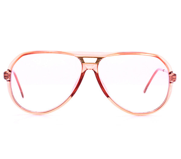 Vintage Frames De Niro Lilac Flash Gradient Zero Base Curve Lenses Front