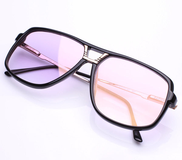 Vintage Frames Pesci Lilac Flash Gradient Zero Base Curve Lenses