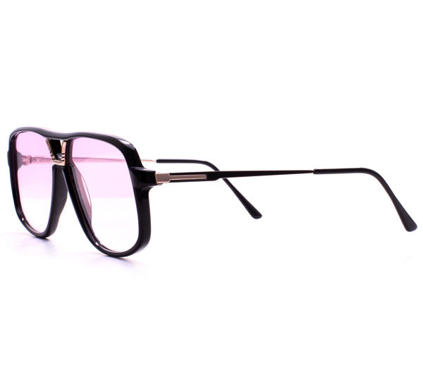 Vintage Frames Pesci Lilac Flash Gradient Zero Base Curve Lenses