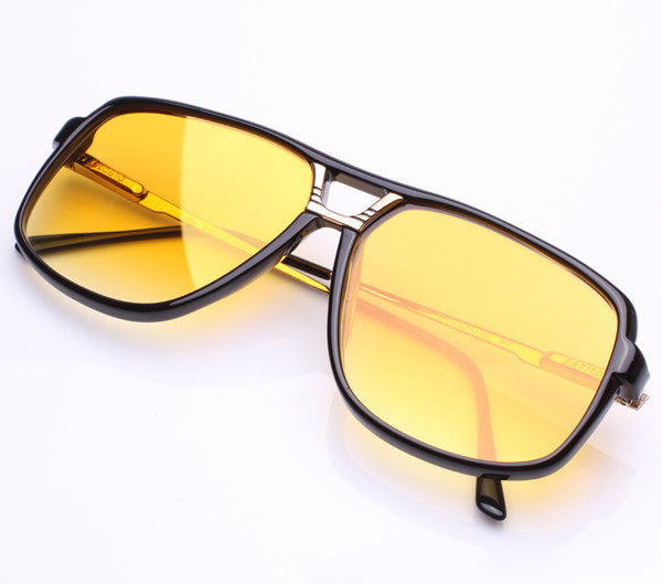 Vintage Frames Pesci Orange Gradient Zero Base Curve Lenses