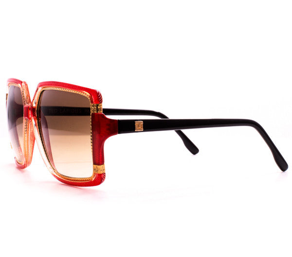 Vintage Ted Lapidus 15 17 Sunglasses Side