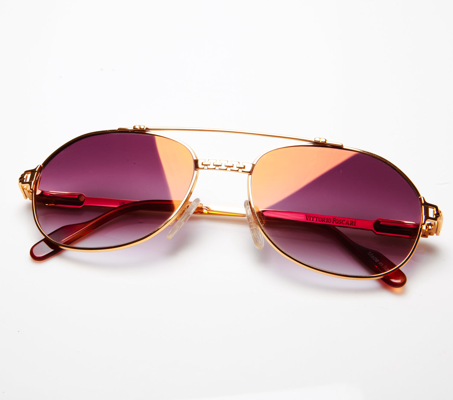 Vittorio Foscari VF 205 10 (Grape Gradient Flash Gold Flat Lens)