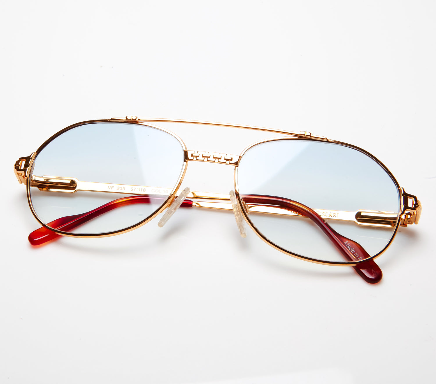 Vittorio Foscari VF 205 10 (Light Blue Gradient Flat Lens)