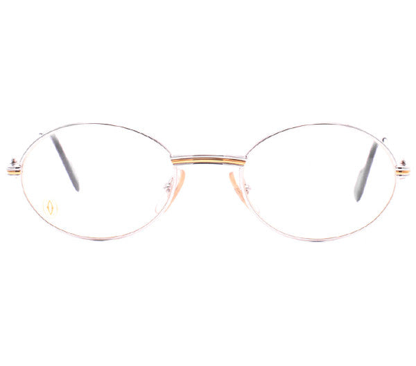 Cartier Saint Honore Platinum/Gold Clear Lens