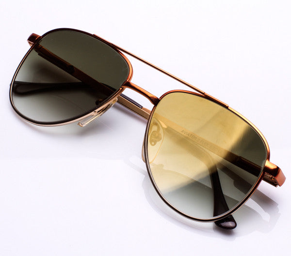 VF by Vintage Frames Rusty Trombone (Green Gradient)