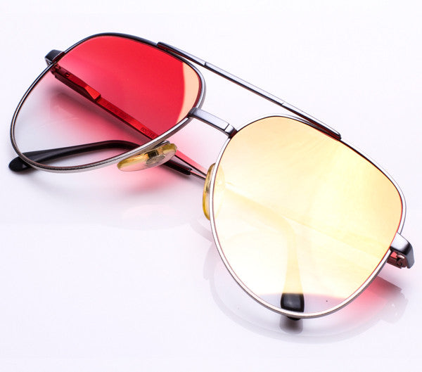 VF by Vintage Frames Blue Steel (Red Gradient)