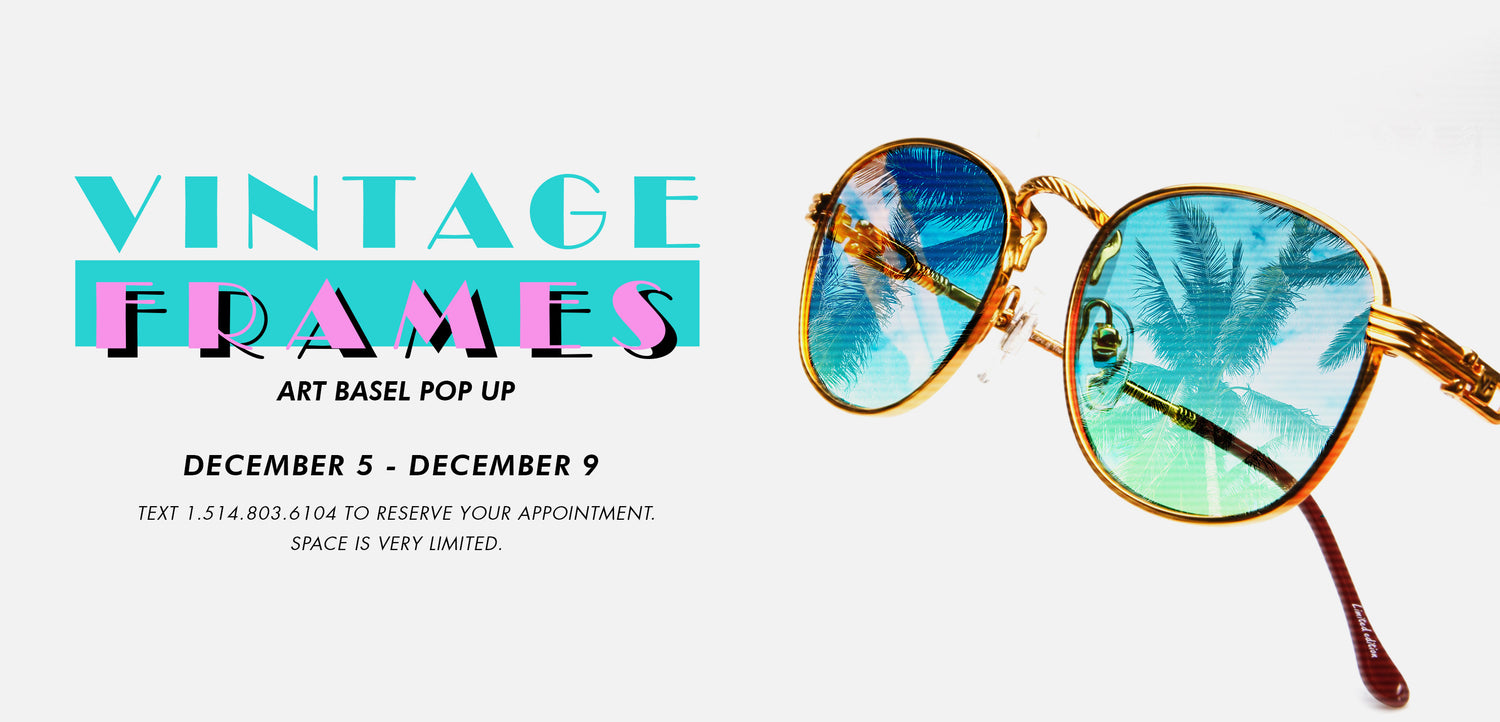 VINTAGE FRAMES COMPANY - ART BASEL 2018