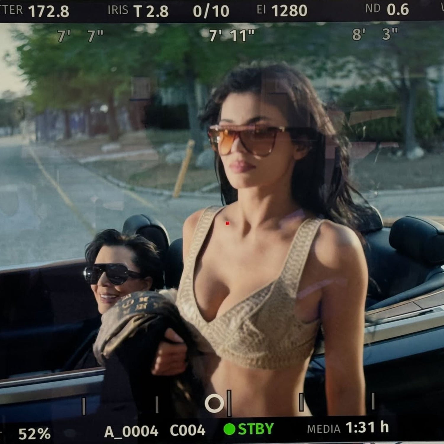 Kylie Jenner Wears Vintage Laura Biogiotti for the 10-Year Anniversary of Kylie Cosmetics.