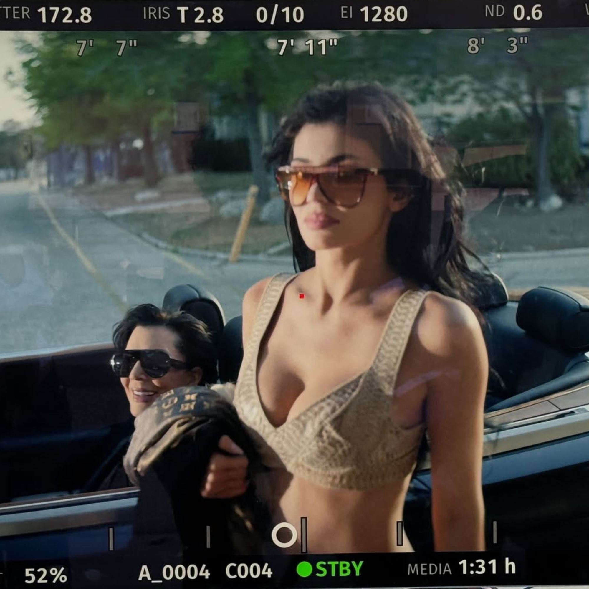 Kylie Jenner Wears Vintage Laura Biogiotti for the 10-Year Anniversary of Kylie Cosmetics.