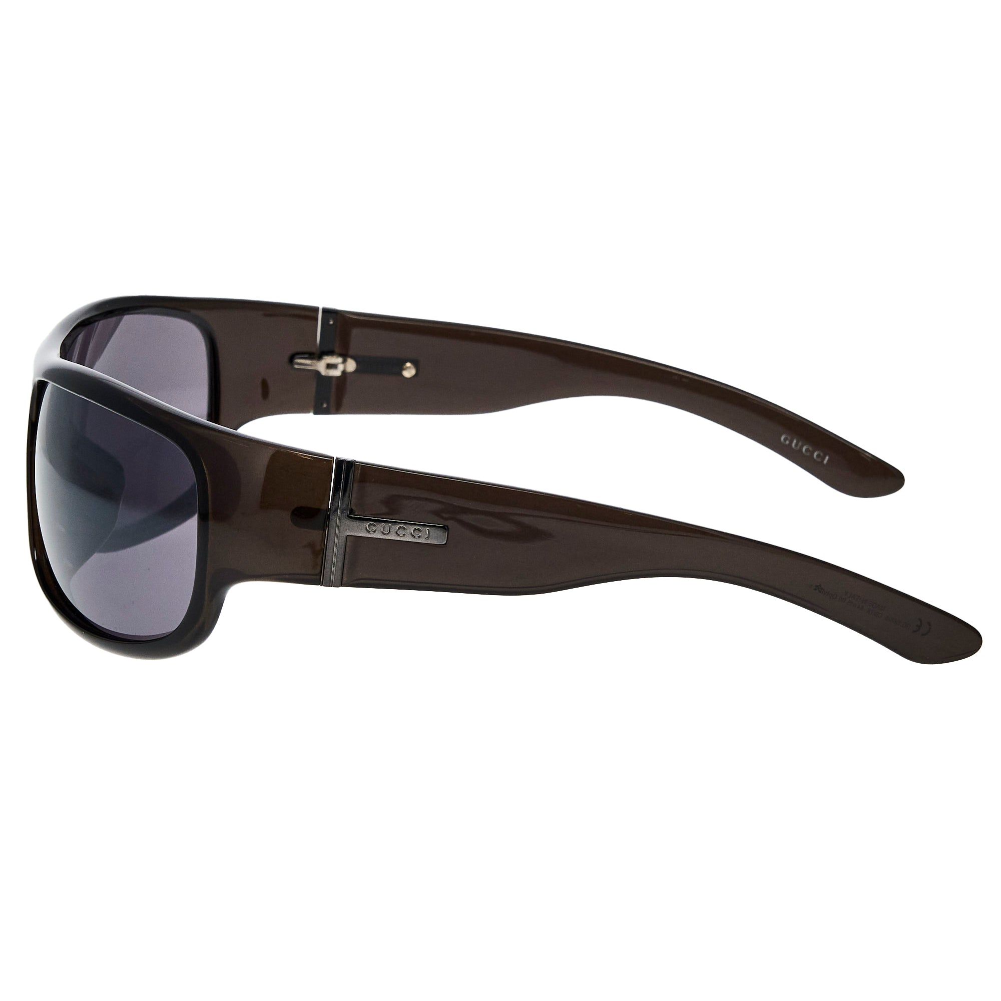 小物 GUCCI archive sunglasses black Vintage Gucci Sunglasses 1997 Vintage Black Silver Womens Oval GG 2413/N/S