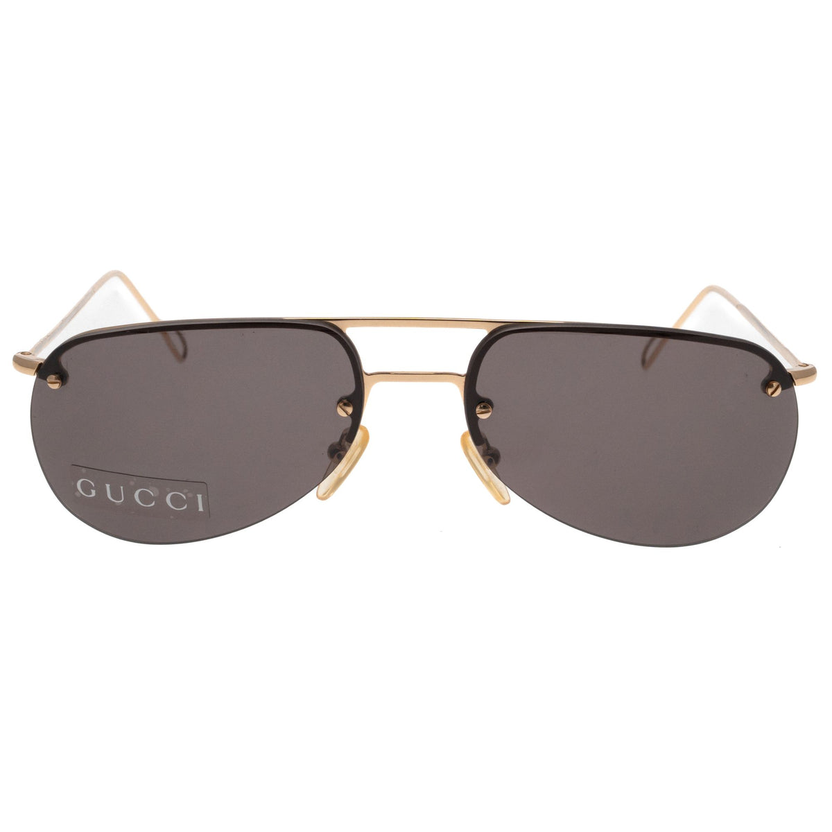 Authentic Gucci Vintage 1792 gold toned sunglasses Rare Authentic GUCCI GG 1378/S Brown 57mm Vintage Womens  main image 3