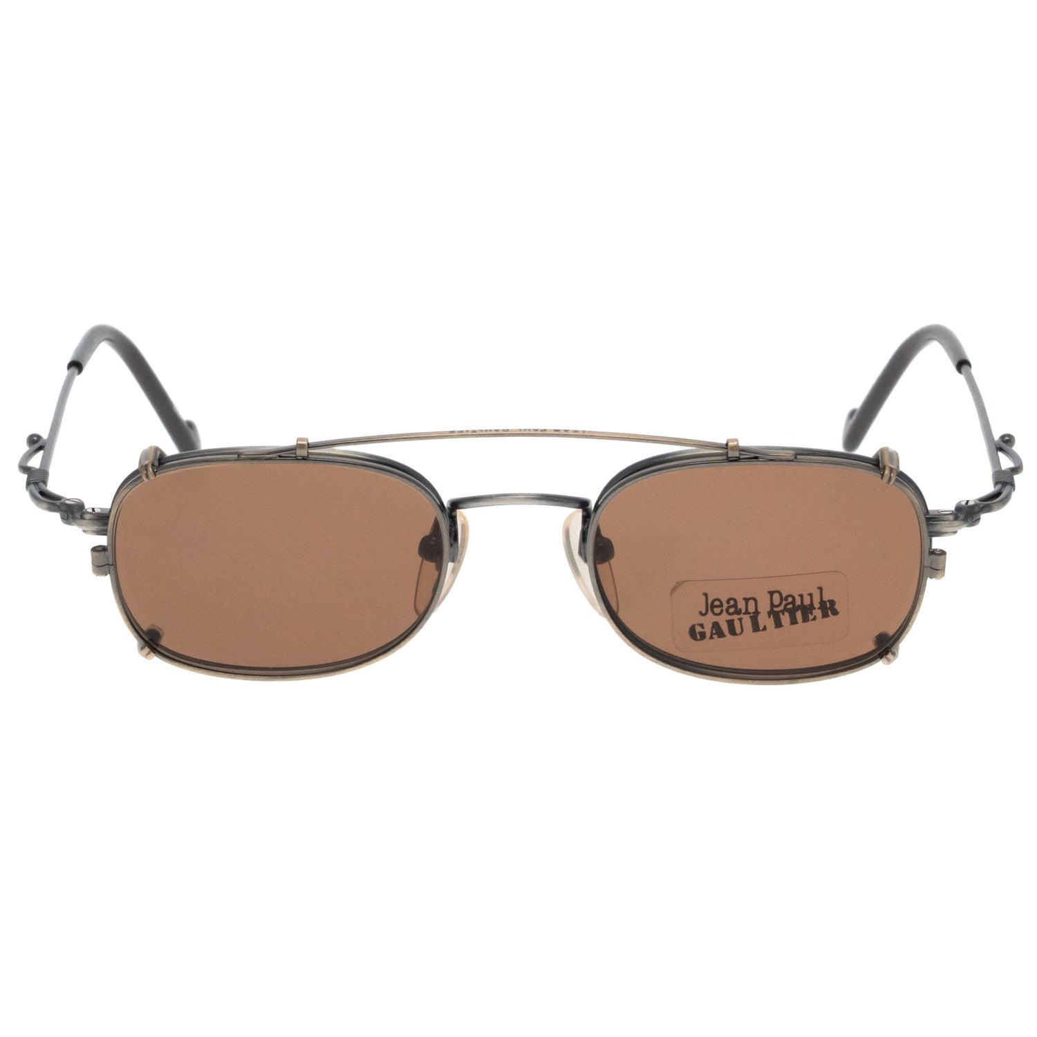 Jean Paul Gaultier 55 0011 2 (Brown Clip-On)