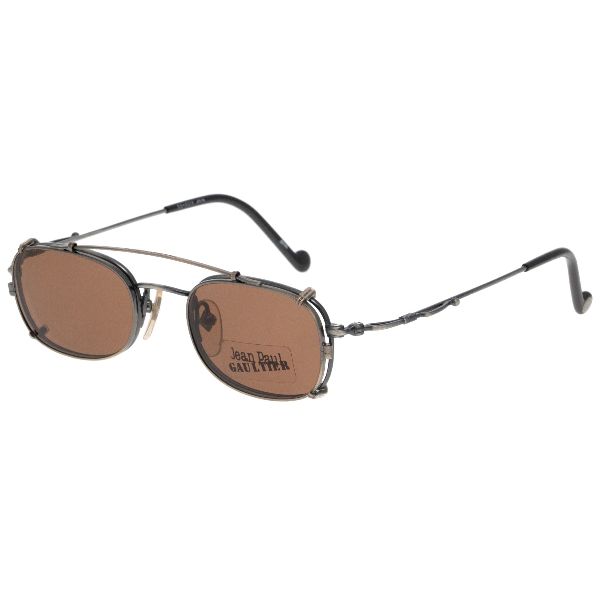 Jean Paul Gaultier 55 0011 2 (Brown Clip-On)