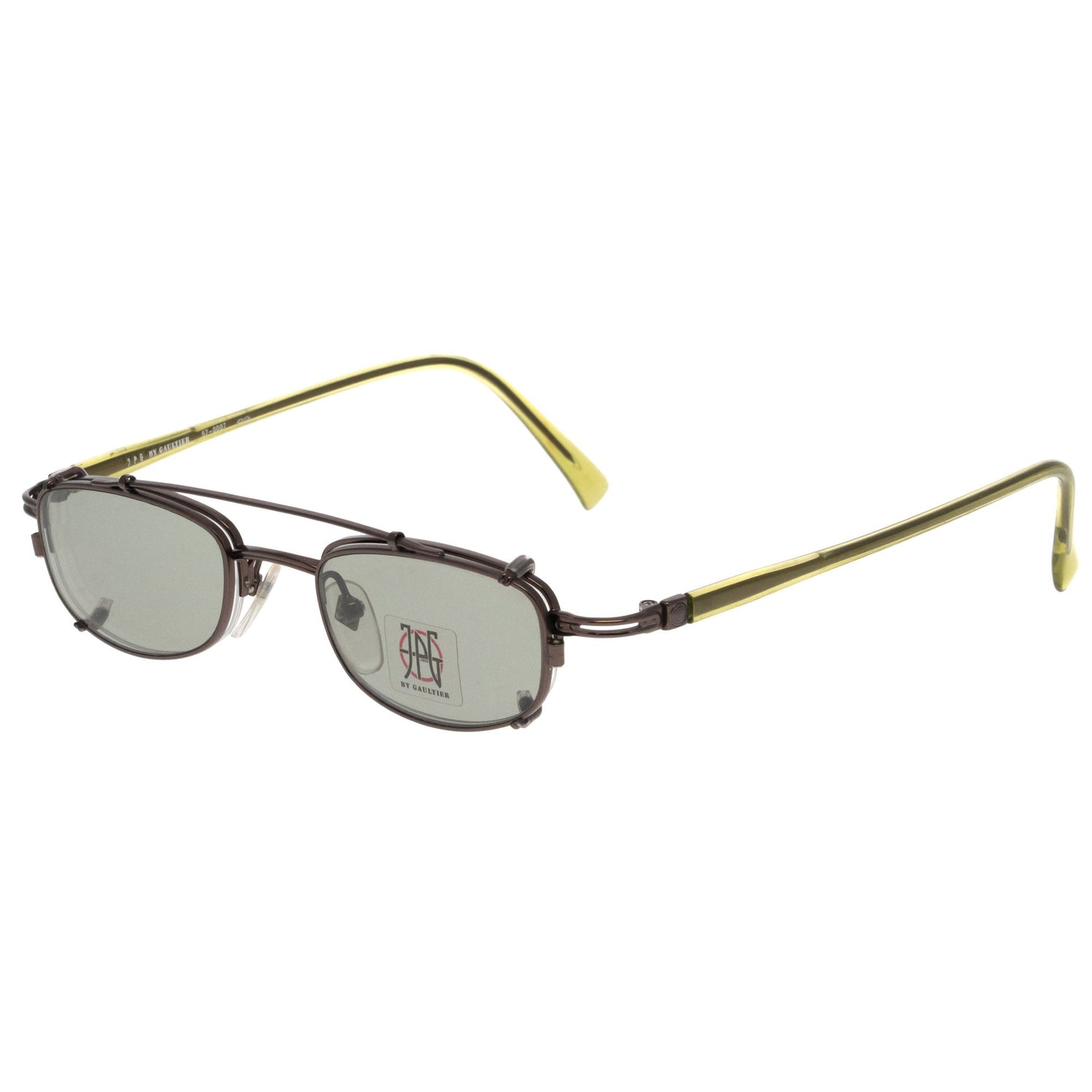 Jean Paul Gaultier 57 0007 2 (Green Clip-on)