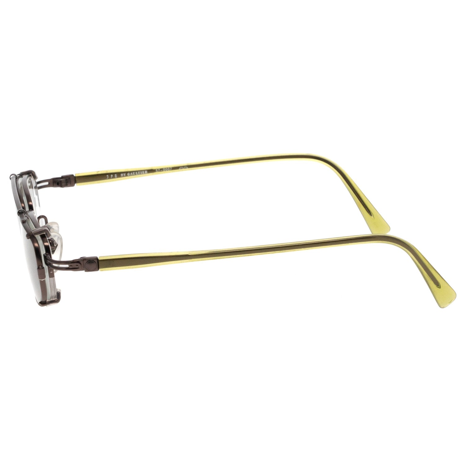 Jean Paul Gaultier 57 0007 2 (Green Clip-on)