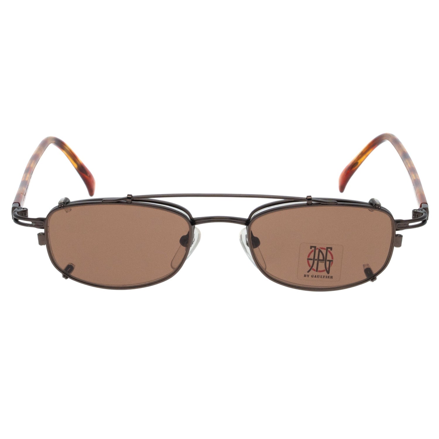 Jean Paul Gaultier 57 0007 4 (Brown Clip-on)