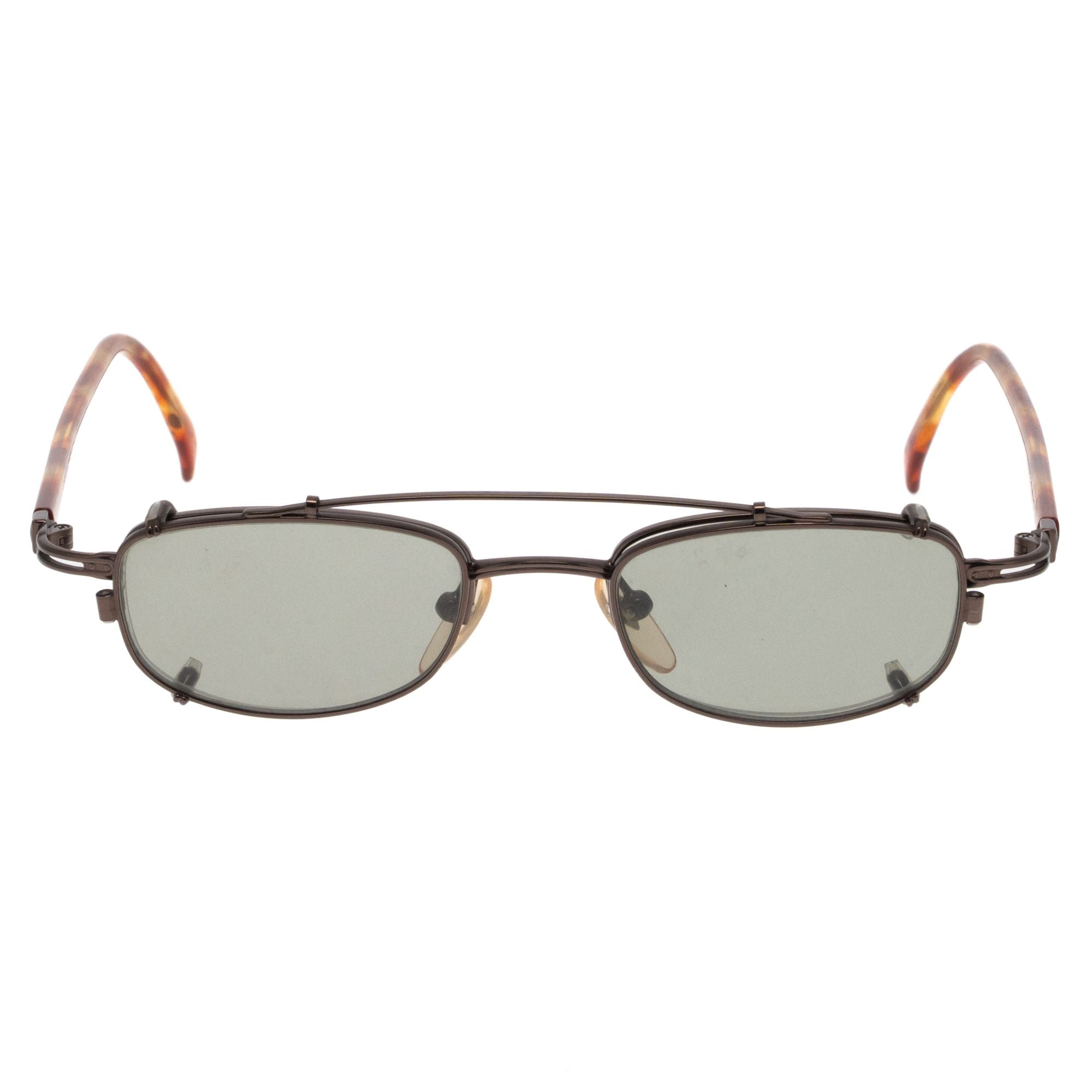Jean Paul Gaultier 57 0007 4 (Green Clip-on) – Vintage Frames Company