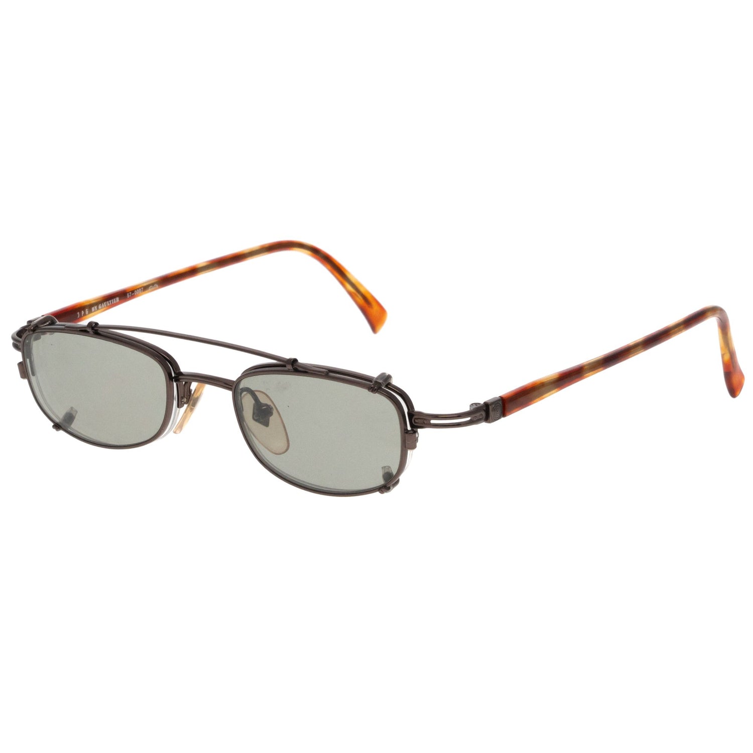 Jean Paul Gaultier 57 0007 4 (Green Clip-on)