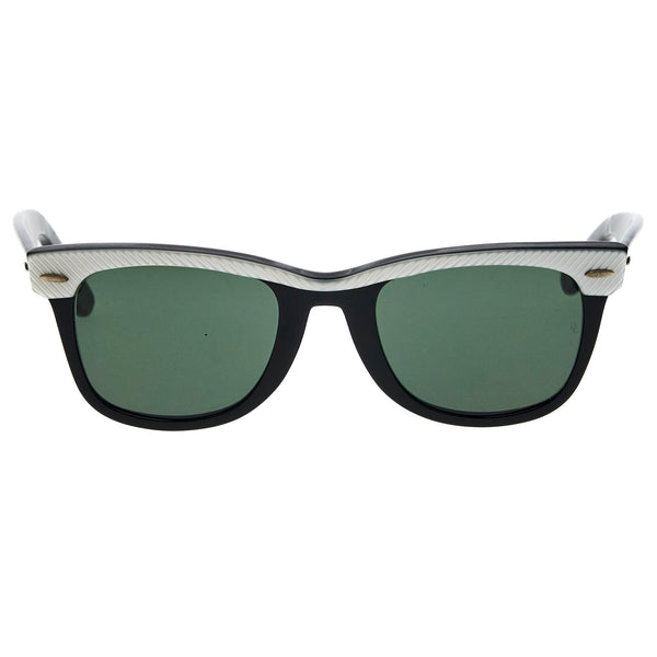 希少70s Vintage B&L RayBan WAYFARER USA 芯無し ウェイファーラー5022エボニーブラックG15ボシュロムBLアメリカ製メンズ米国サングラス黒