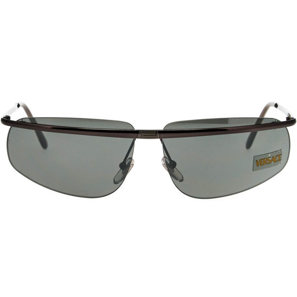 希少 ヴィンテージ Gianni versace 宝石付 度付き眼鏡 Versace N03 89M 247 – Vintage Frames Company