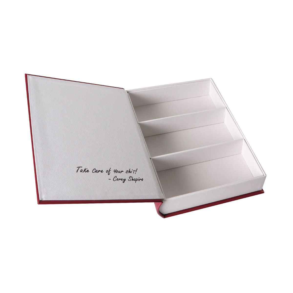 Special Edition Stash Book Case - Burgundy