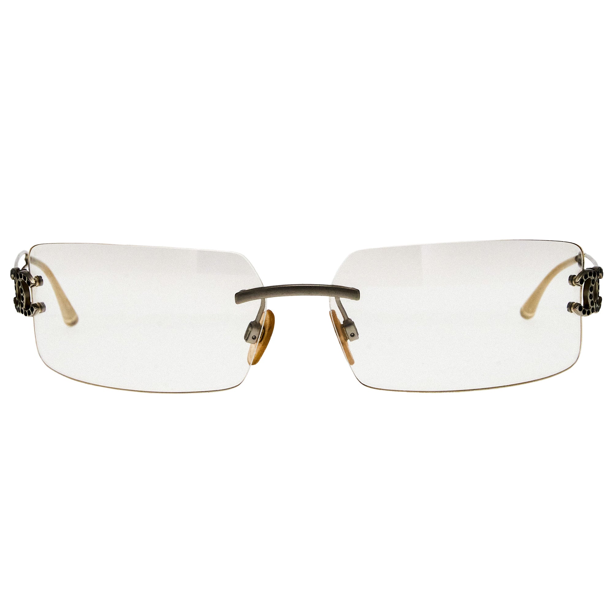 F*C様 s*y様 CHANEL archive rim less sungla Chanel 4051B 193 6I – Vintage Frames Company