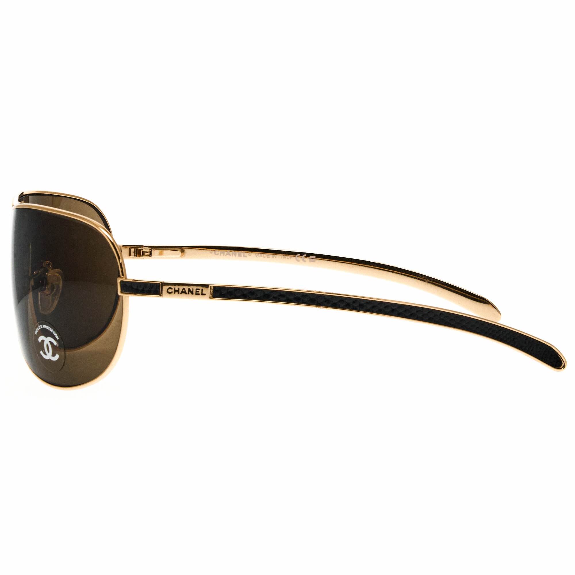Chanel gold glasses clearance