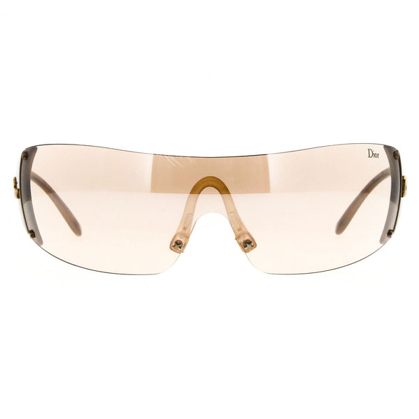 Dior サングラス CHRISTIAN DIOR Black Blue Mirror Oblique Print B23 S3I Sunglass