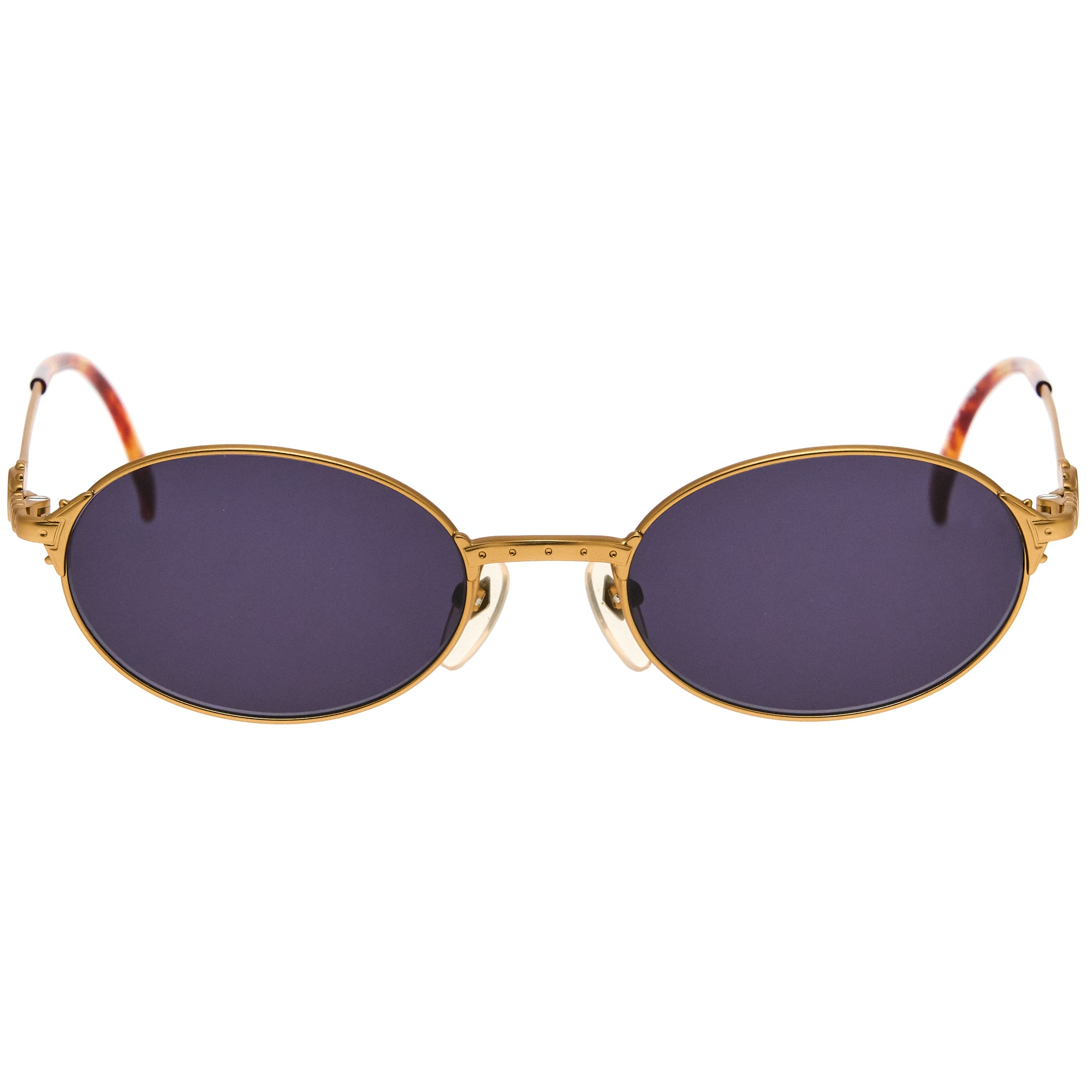 jeanpaul GAULTIER ヴィンテージサングラス 57-0032 Vintage Sunglasses Jean Paul Gaultier 57-5104 Oval Steampunk Made