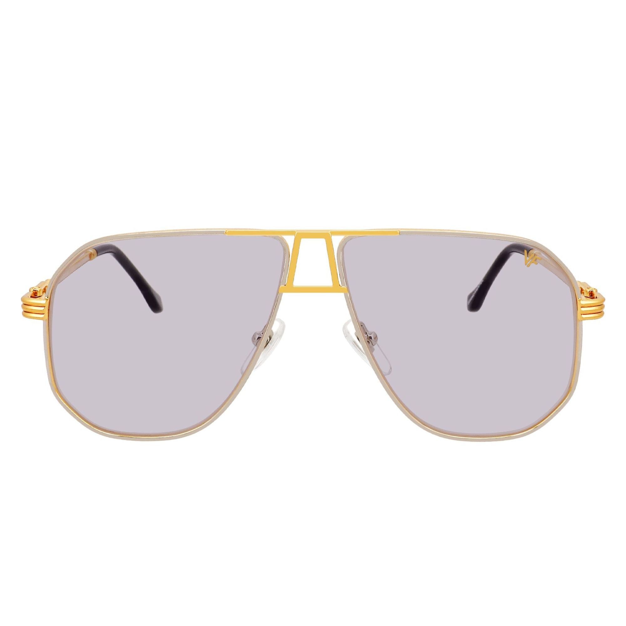Fight Club 18KT Two-Tone Yellow Gold – Vintage Frames Company