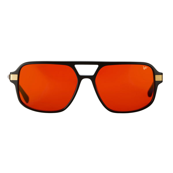 ヒコーキ 50 Pit Boss Black Edition 18KT Gold – Vintage Frames Company