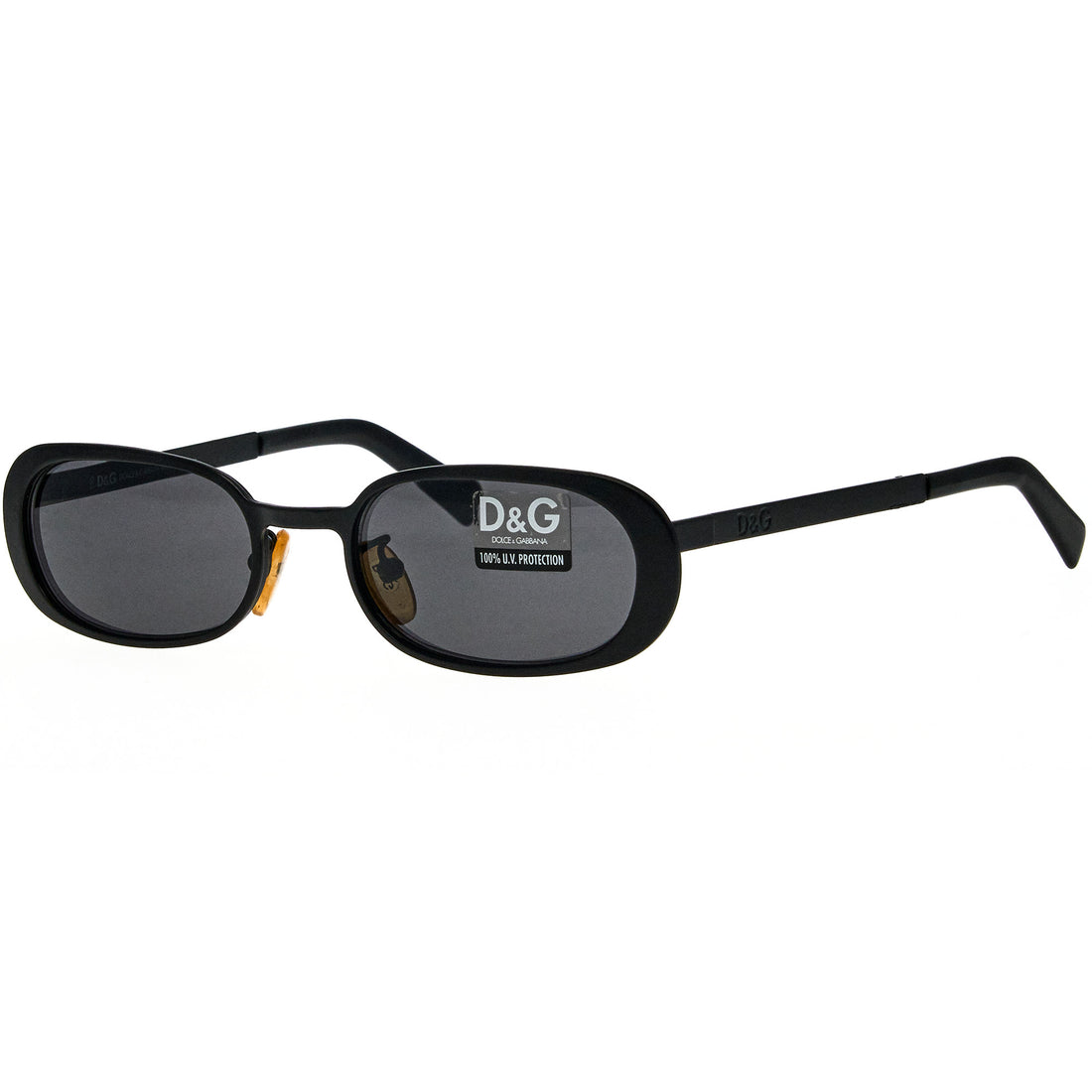 Lunettes De Soleil Laura Biagiotti LB 726/S - Monture Noire Et Or, Verres Gris UV400, NEUF Avec étiquettes