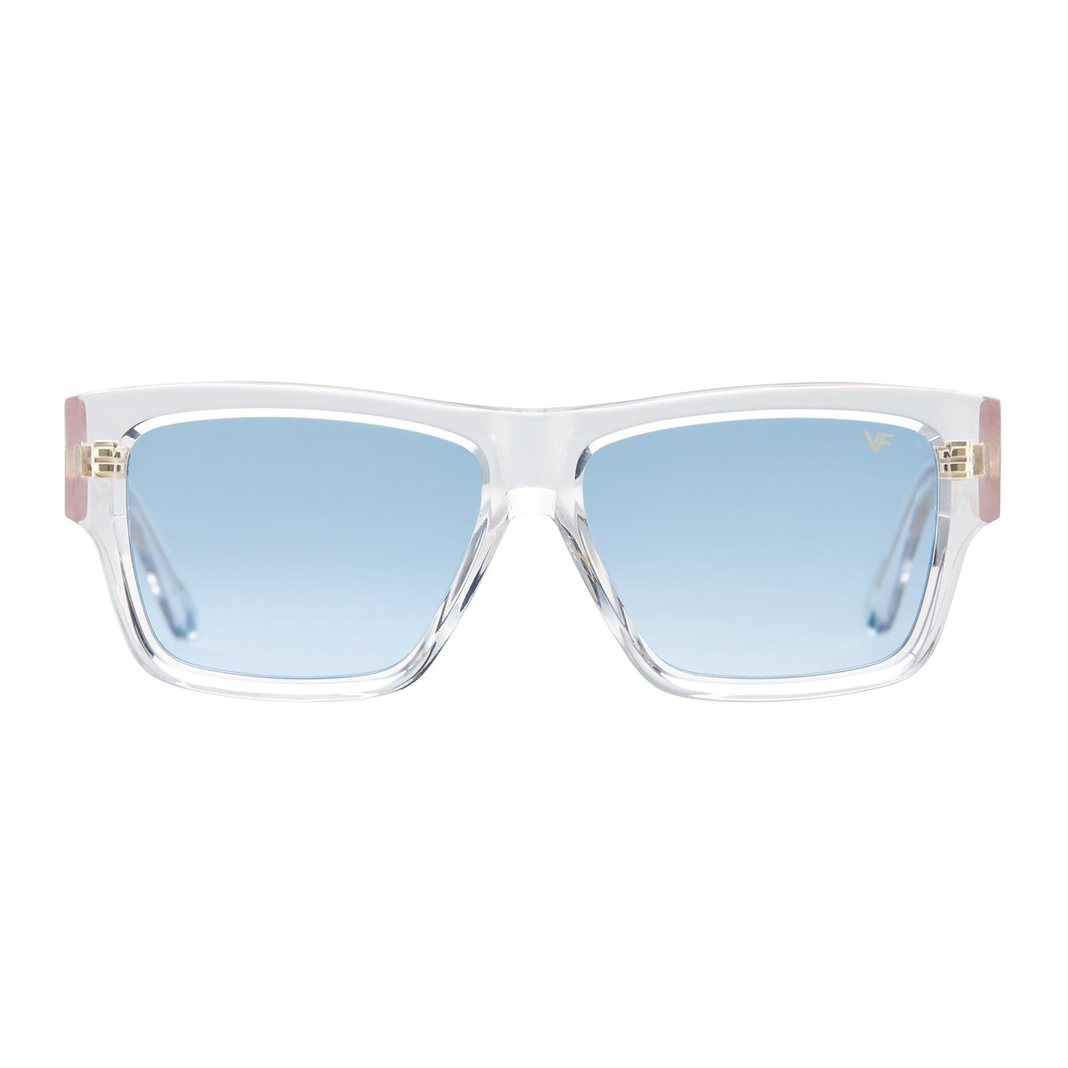 New Vintage 1990\'s Tura Blue Clear 760 A Gradiant Lenses Sunglasses FARAH Oval 90s sunglasses | Giant Vintage Eyewear main image 2