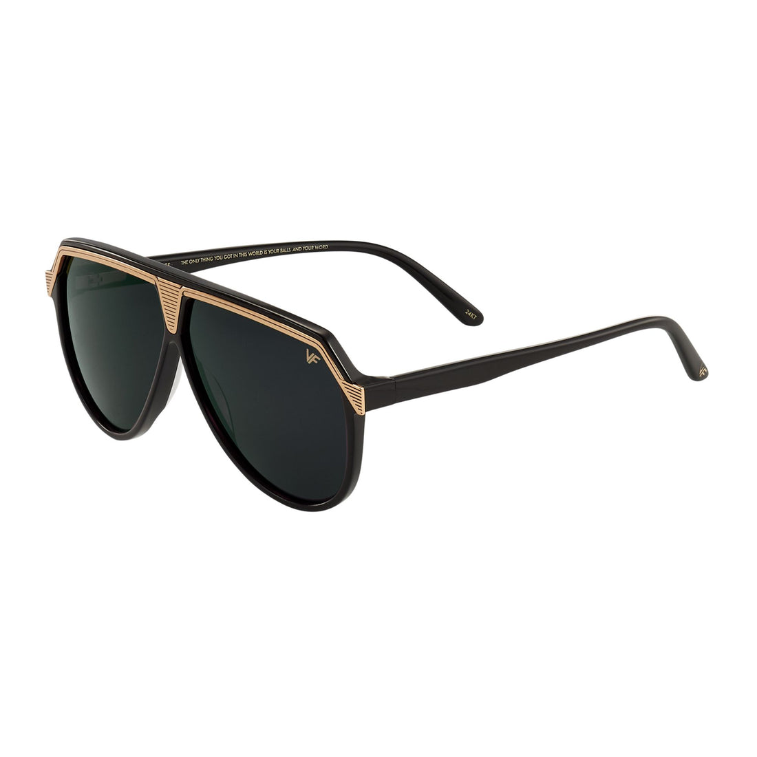 Derapage FDM Aviator unisex Sunglasses Derapage Vintage Aviator Sunglasses for Men Italy 90s Model  main image 2