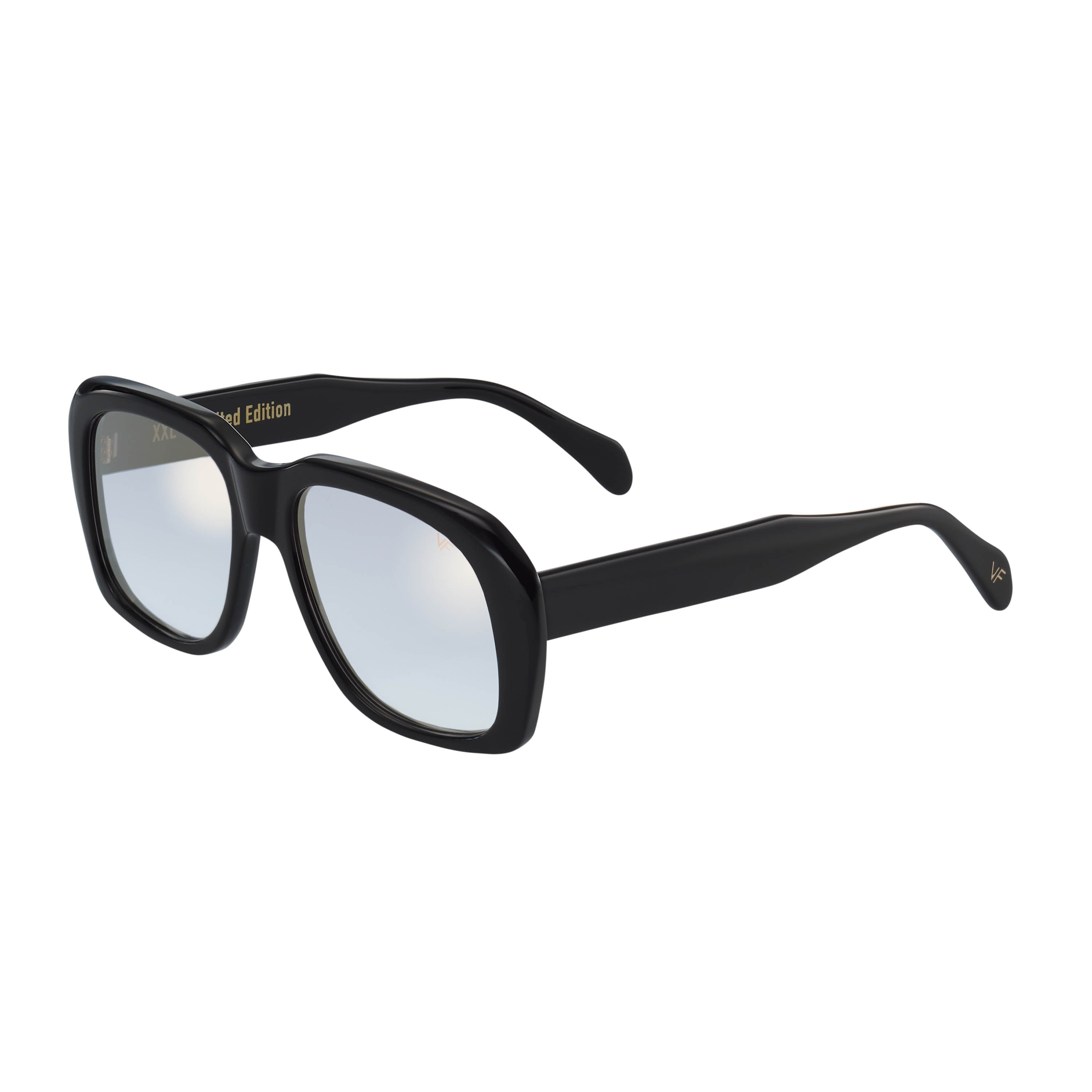 XXL Rothstein Edition Black Acetate – Vintage Frames Company