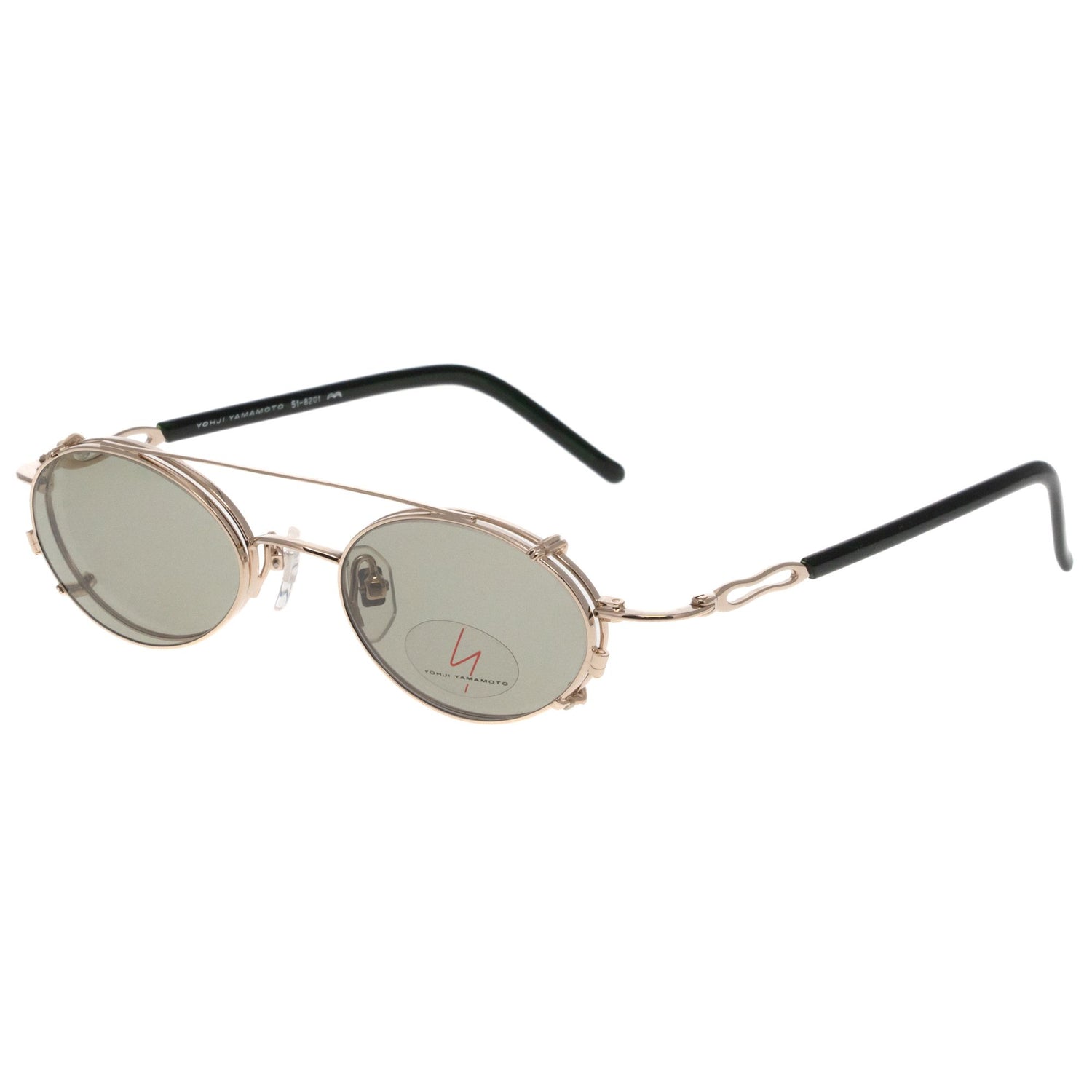 Yohji Yamamoto 51 8201 1 (Green Clip-on)