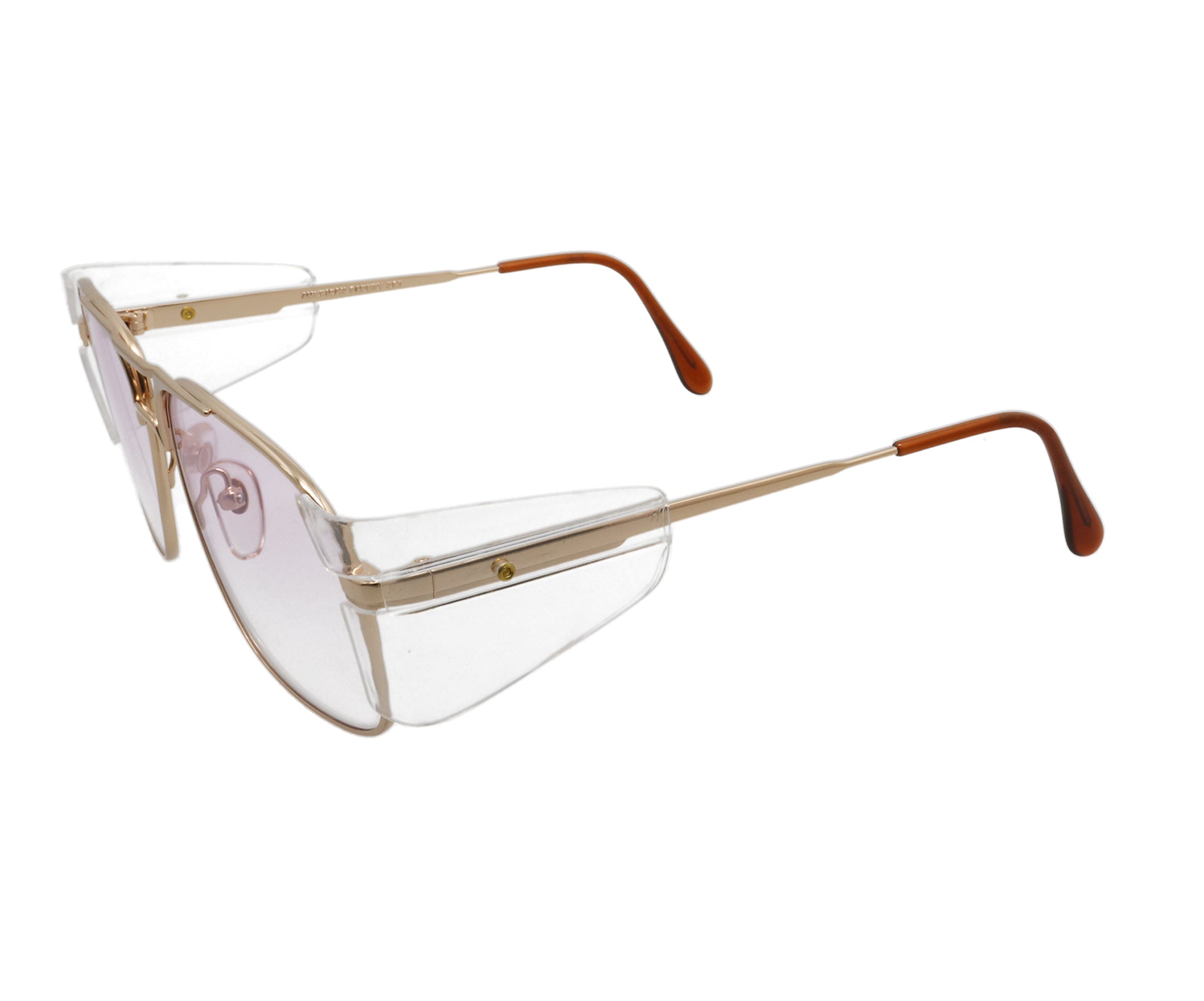 VF Snatch Safety Glasses Gold (Lilac Flash Purple)