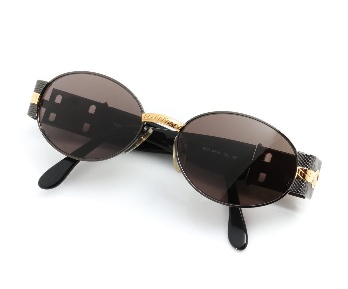 Diane Von Furstenberg Black and Gray Sunglasses dvf659s Diane Von Furstenberg Sunglasses in Sunglasses - Walmart.com main image 3