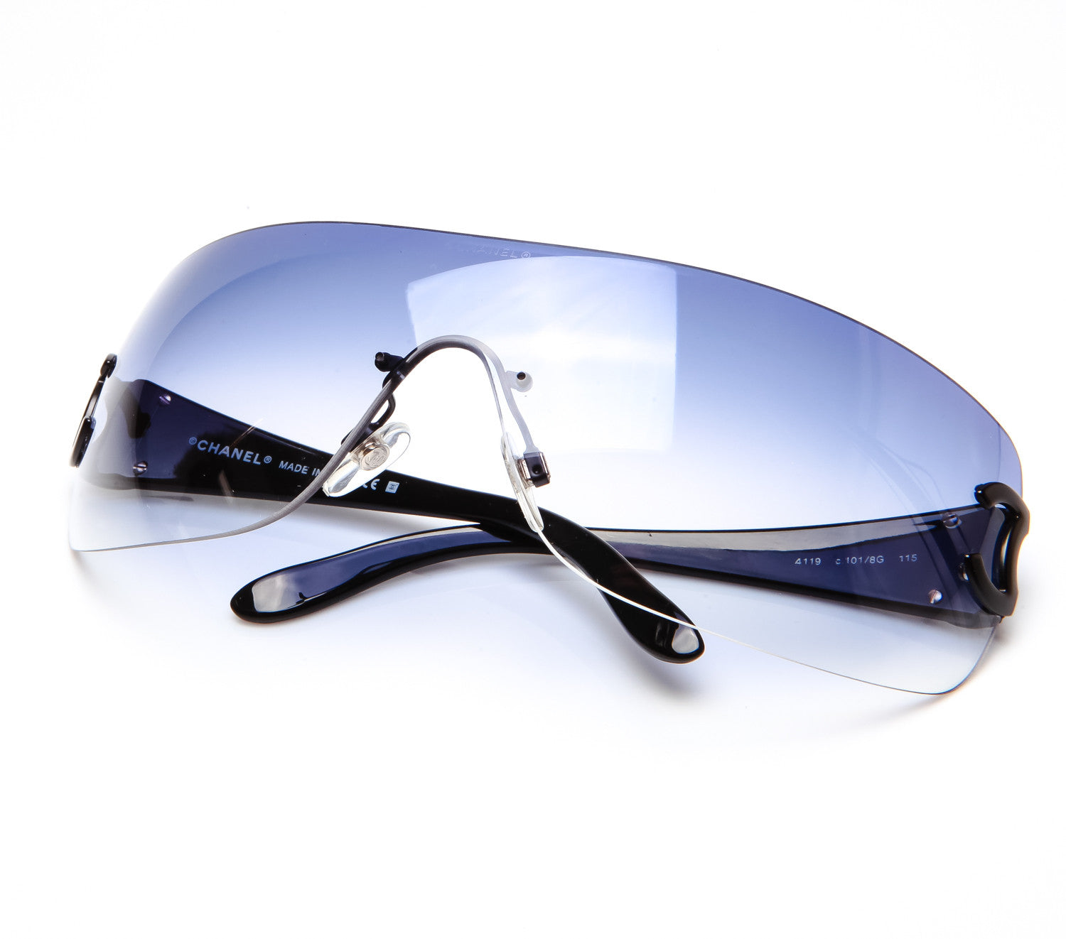 CHANEL CHANEL sunglasses eyewears 4251J 124/72 Blue NEW Women logo