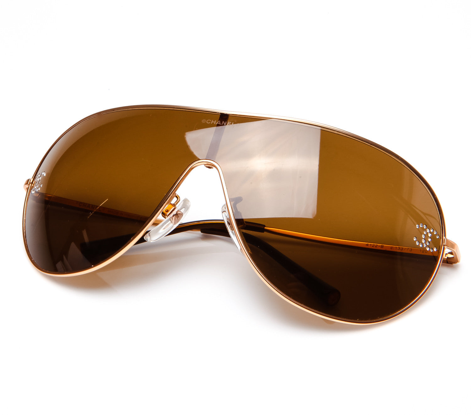 Chanel Sunglasses Blue Steel ref.233132 - Joli Closet