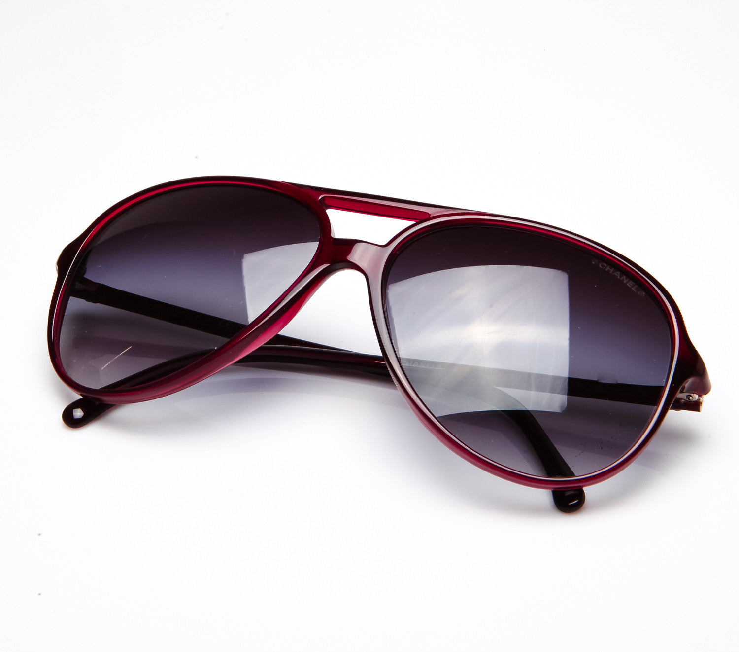 red chanel sunglasses