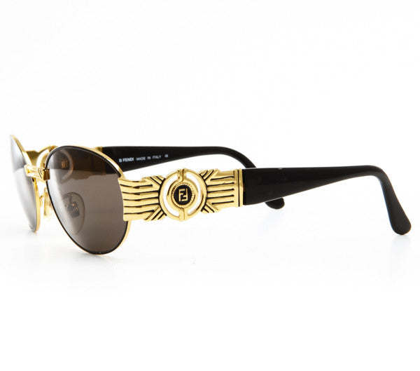 fendi sunglasses Black Golden Metal ref.484102 - Joli Closet