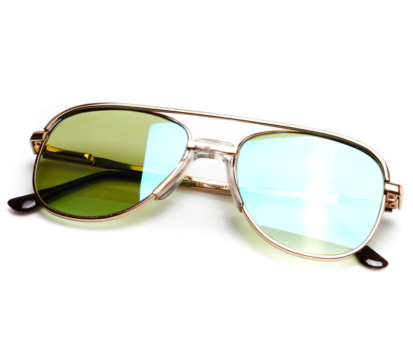 VF by Vintage Frames Amigo (Flash Green Strip Mirror) – Vintage