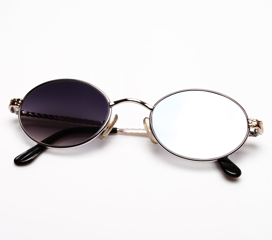 Gianfranco Ferre GFF 238 (Grey Gradient Flash Blue Flat Lens)