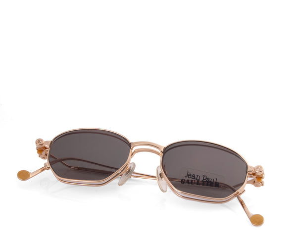 Jean Paul Gaultier x Burna Boy – 56-0174 Pas De Vis Sunglasses Silver |  Highsnobiety Shop