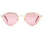 Lunettes De Soleil Vintage Jean Paul Gaultier JPG 56-5102 - Verres Argent Miroir - Neuves